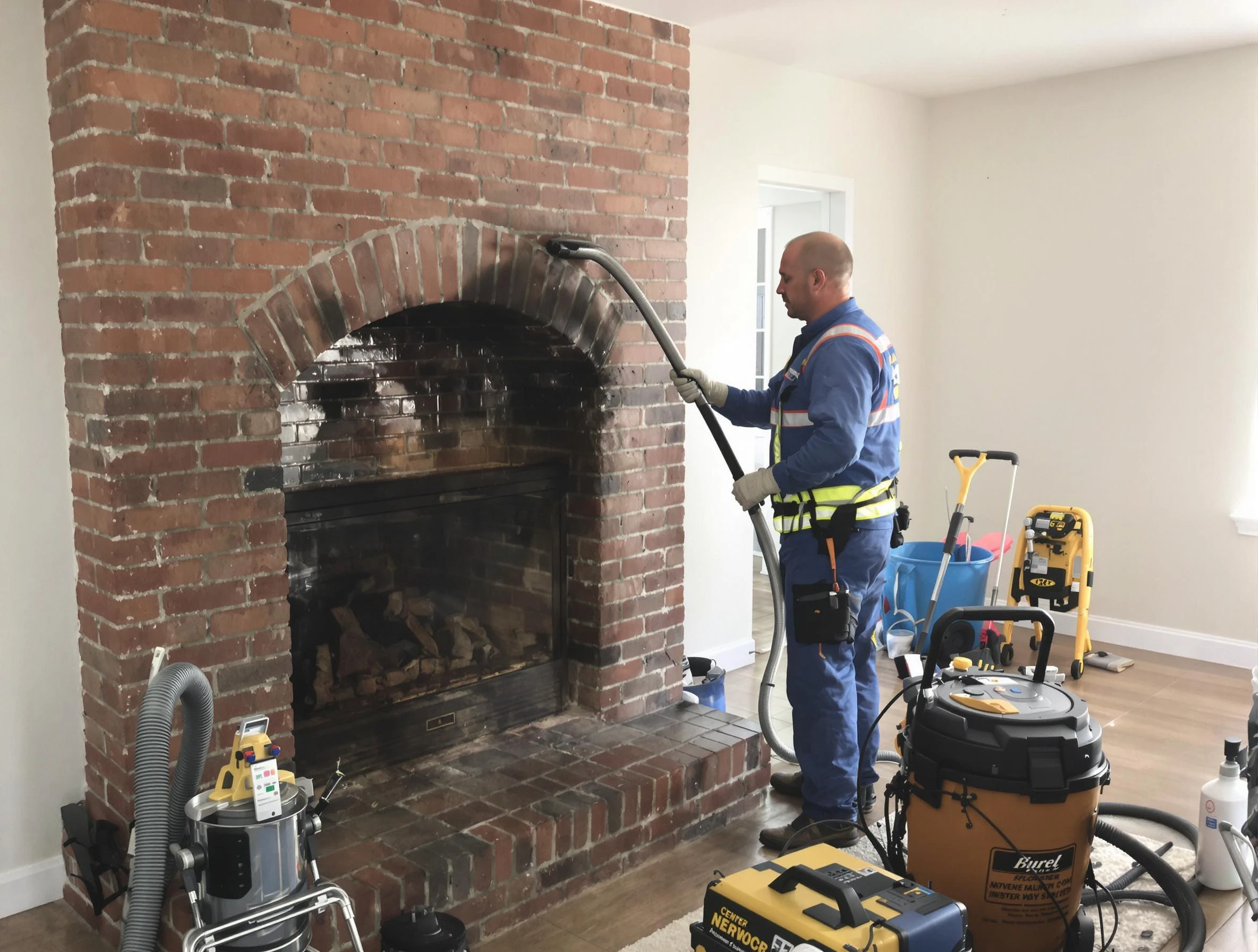 Cottonwood Heights Chimney Sweep expert performing detailed chimney sweep in Cottonwood Heights, UT