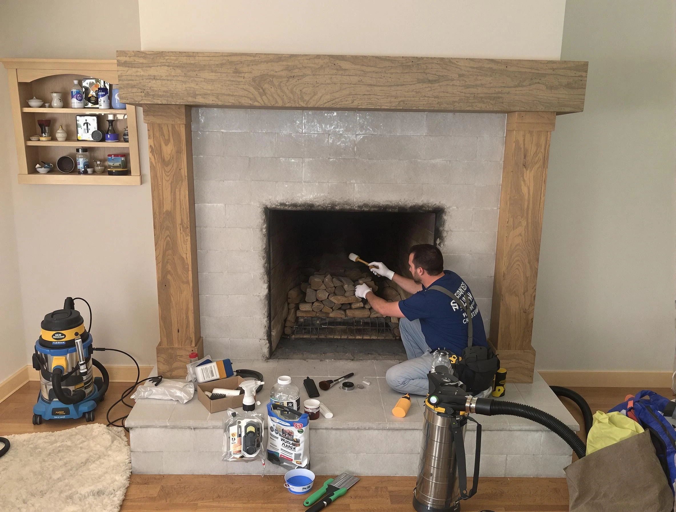 Detailed creosote removal process by Cottonwood Heights Chimney Sweep in Cottonwood Heights, UT